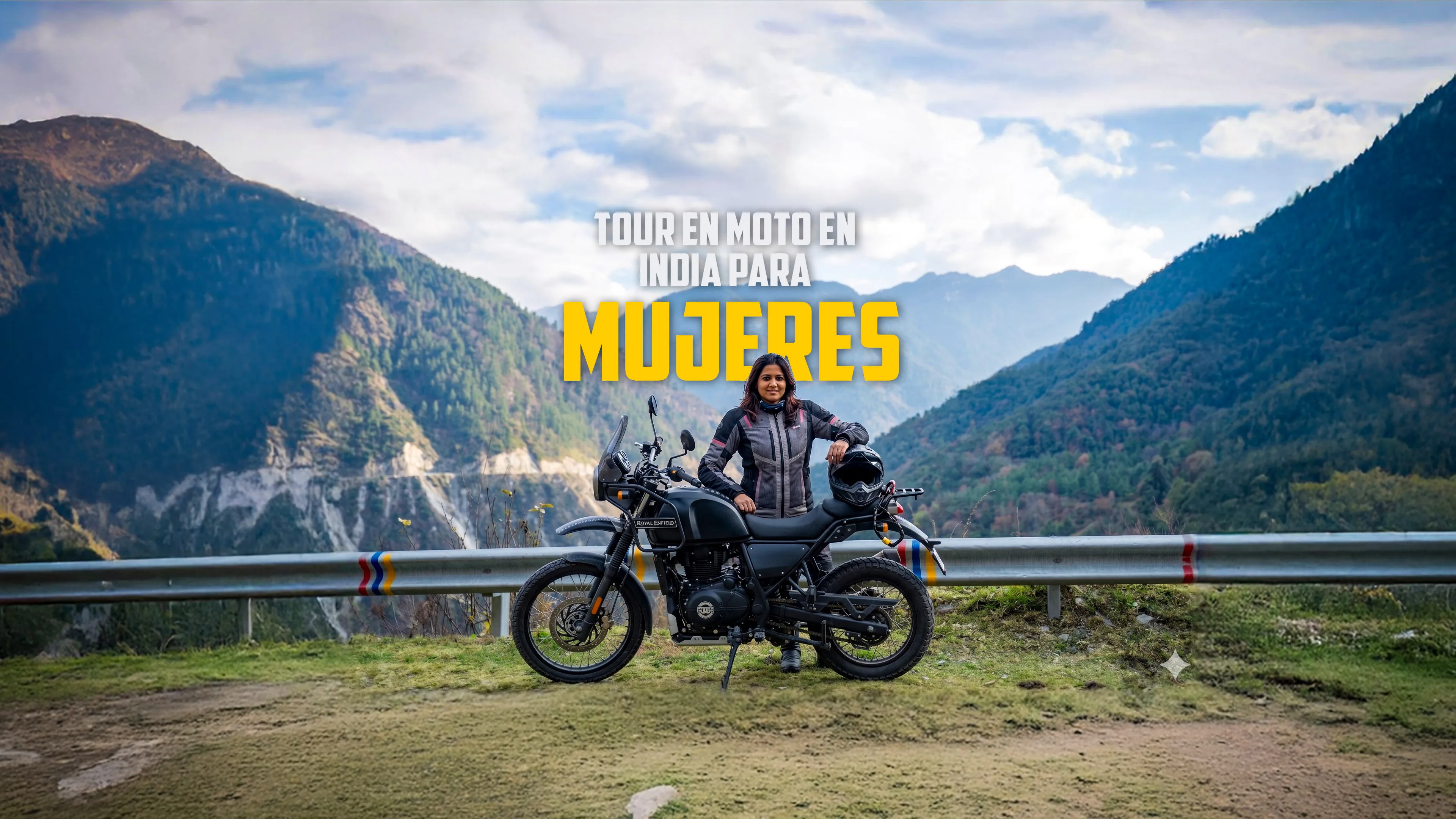 Motorcycle Tour in India for Women - Spanish