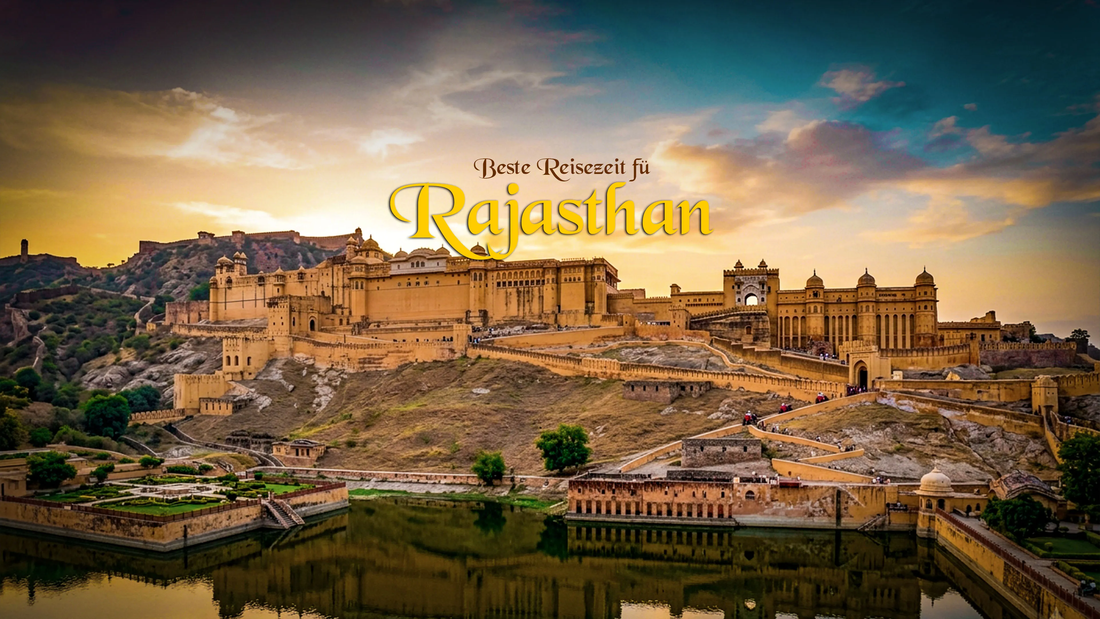 Beste Reisezeit für Rajasthan