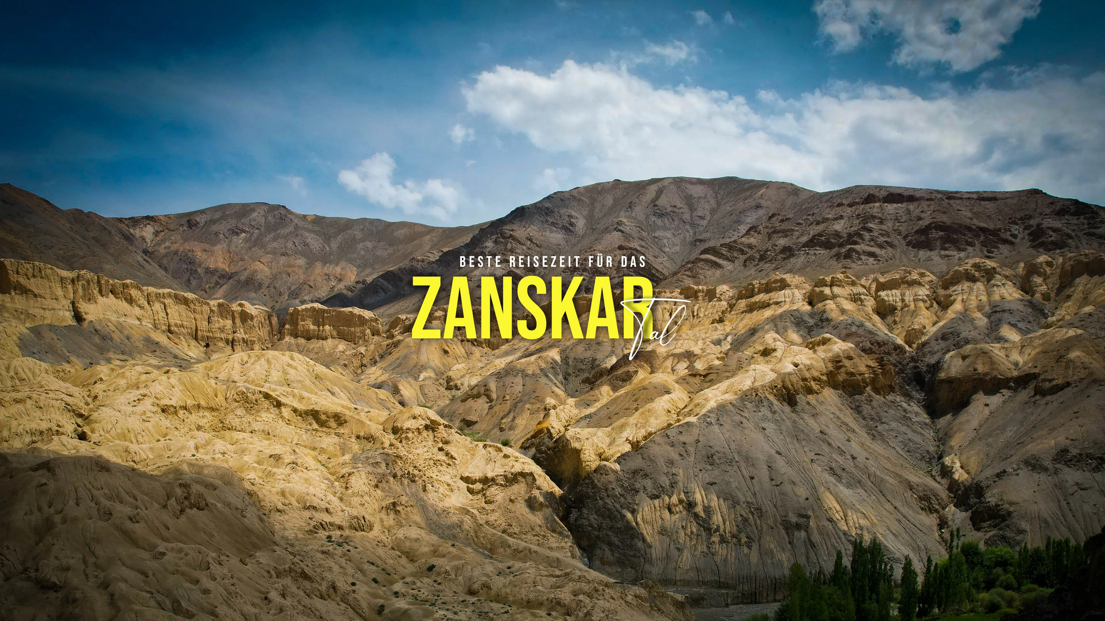 Beste Reisezeit für das Zanskar-Tal