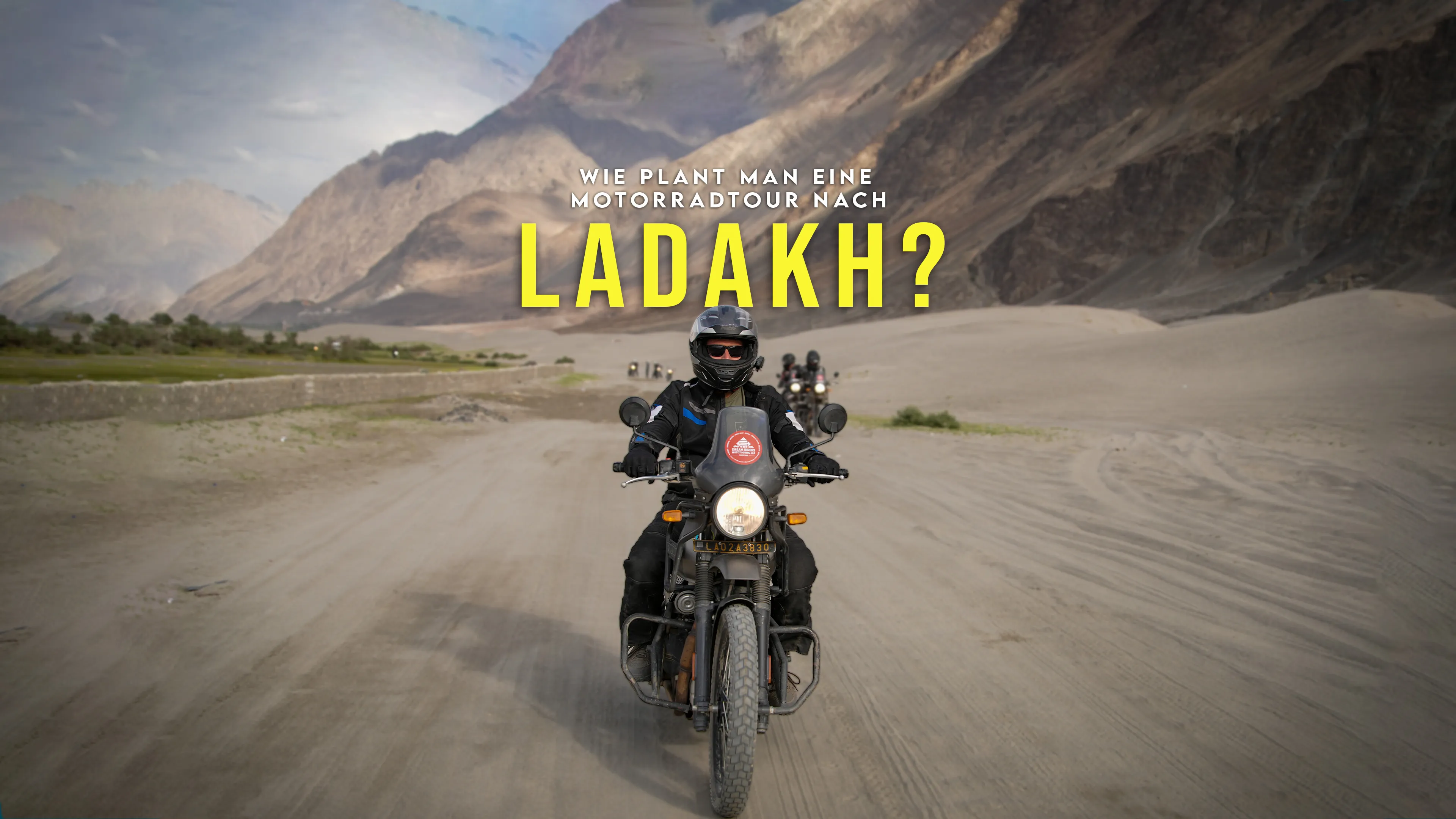 Wie Man Eine Motorradtour Durch Ladakh Plant