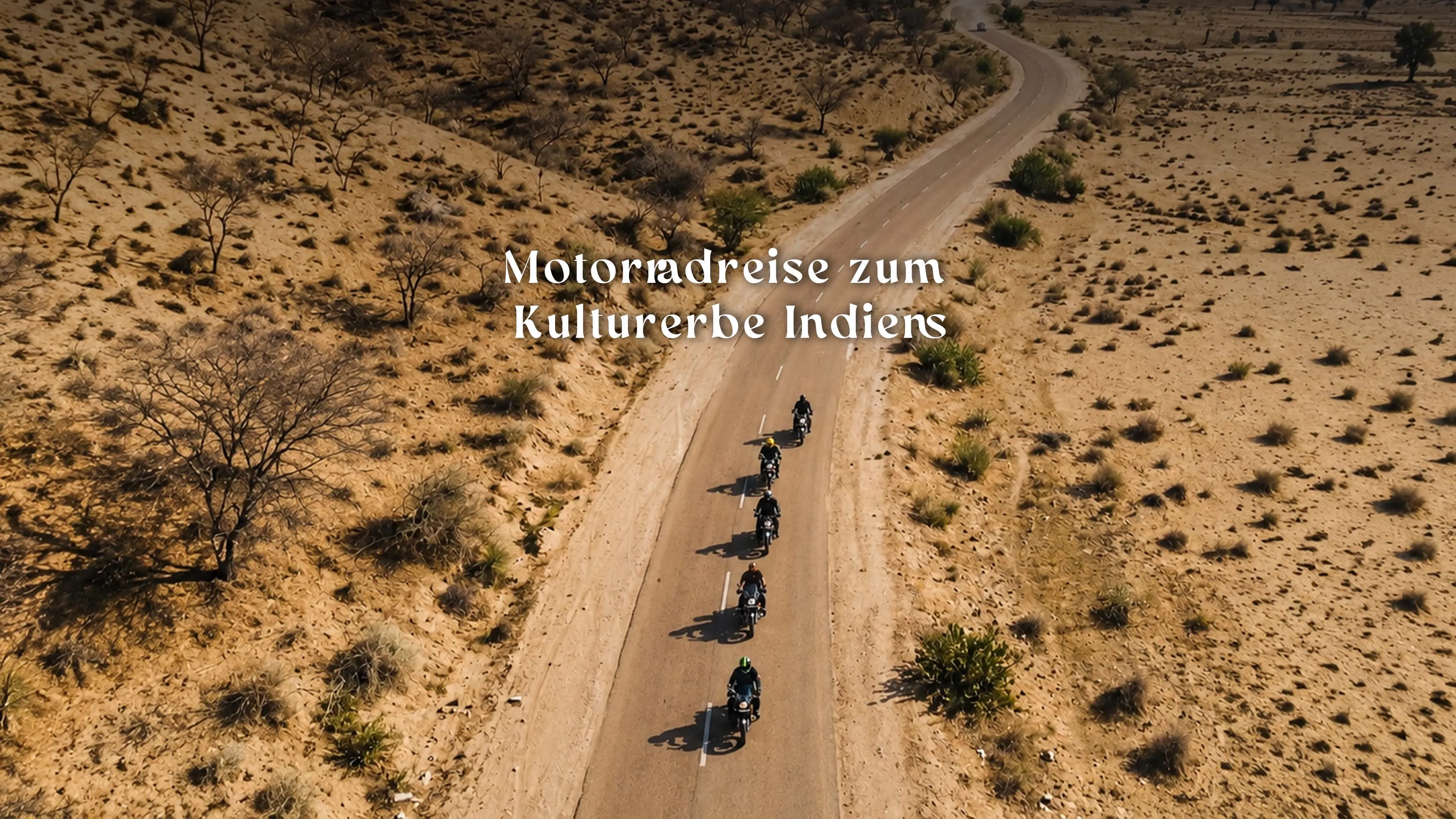 Motorradreise zum Kulturerbe Indiens