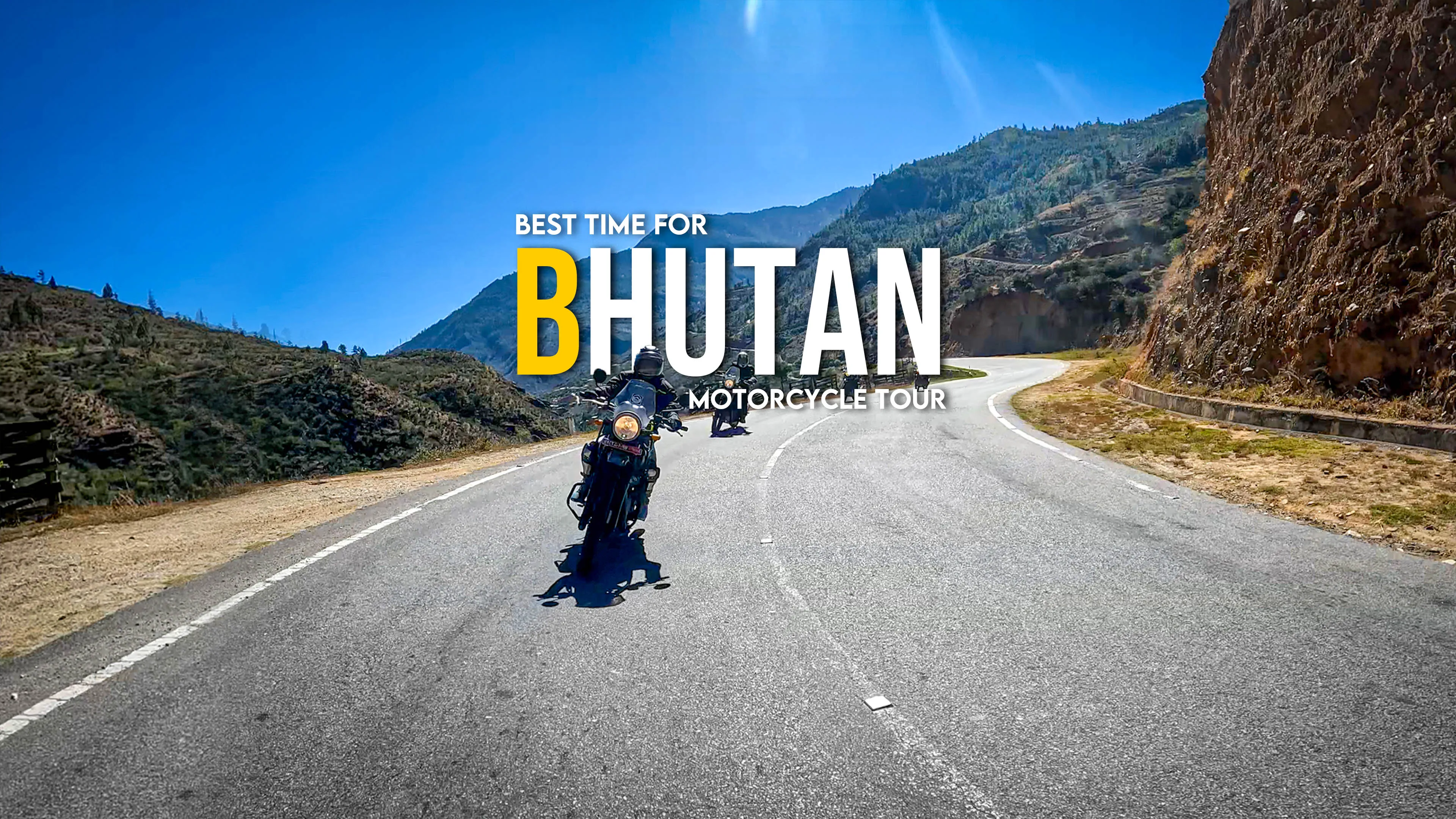 Best time for Bhutan motorcycle tour