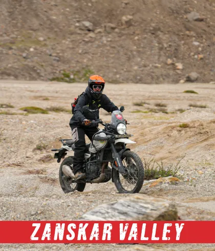 zanskar valley water crossing