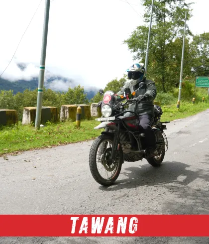 Tawang motorcycle tour